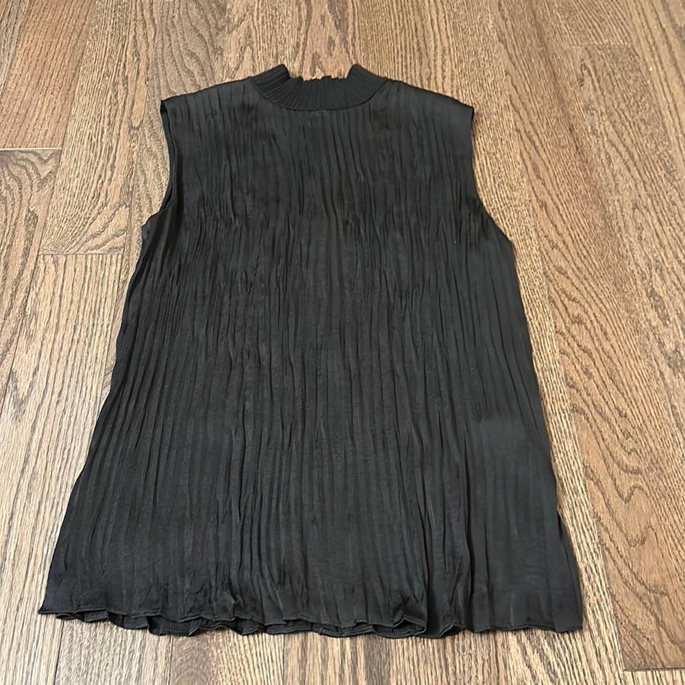 WOMENS VINCE MOCK NECK SHIRT, TOP, SIZE XS